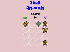 Игра 2048 Animals
