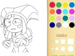 Игра Pomni Coloring Book For Kids