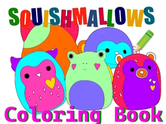 Игра Squishmallow Coloring Book