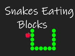 Игра Snakes Eating Blocks