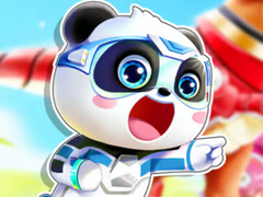 Игра Jigsaw Puzzle: Baby Panda Robot Team