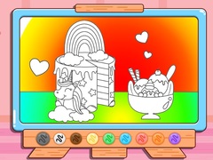 Игра Coloring Book: Unicorn Chef
