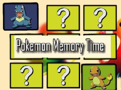 Игра Pokemon Memory Time