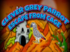 Игра Clever Grey Parrot Escape from Cage