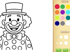 Игра Clown Coloring Book