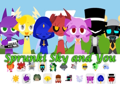 Игра Sprunki Sky and You