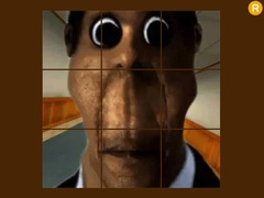 Игра Obunga Nextbots Sliding Puzzle