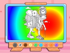 Игра Coloring Book: Brainrot Animals Merge