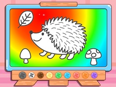 Игра Coloring Book: Hedgehog