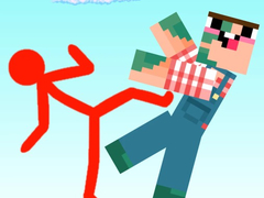 Игра Red Stickman vs Craftmans