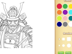 Игра Samurai Coloring Book