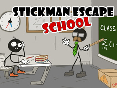 Игра Stickman Escape School