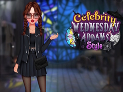 Игра Celebrity Wednesday Addams Style