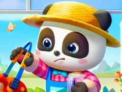 Игра Jigsaw Puzzle: Baby Panda Little Farmer