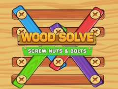 Игра Screw Nuts Bolts Wood Solve