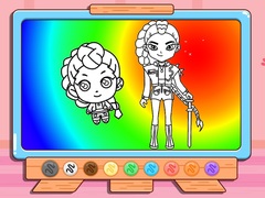 Игра Coloring Book: Kpop Rumi
