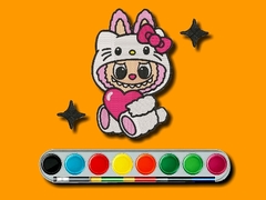Игра Labubu Coloring Adventure