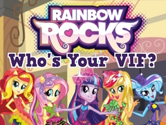 Игра Rainbow Rocks Who's Your VIF?