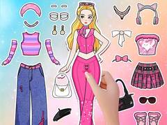Игра Paper Doll Diary: Dress Up DIY