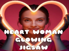 Игра Heart Woman Glowing Jigsaw
