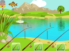 Игра Fishing With Three Rods