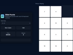 Игра Sliding Puzzle