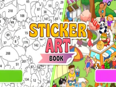 Игра Sticker Art Book 