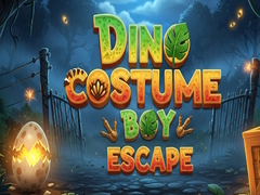 Игра Dino Costume Boy Escape