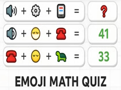 Игра Emoji Math Quiz