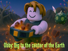 Игра Obby: Dig to the center of the Earth