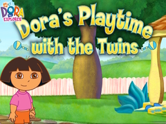 Игра Dora the Explorer Dora's Playtime with the Twins