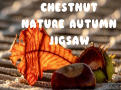 Игра Chestnut Nature Autumn Jigsaw