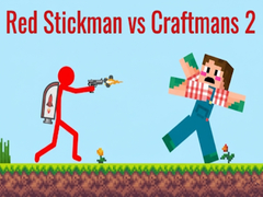 Игра Red Stickman Vs Craftmans 2