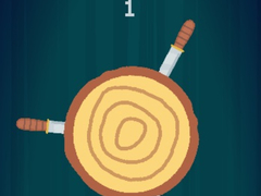 Игра Log And Knife 2D