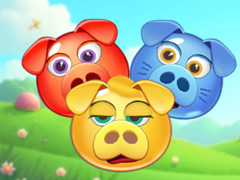 Игра Bubble Piggies