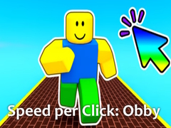 Игра Speed per Click: Obby