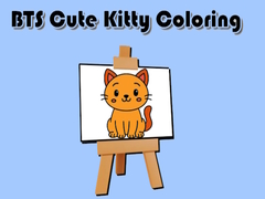Игра BTS Cute Kitty Coloring