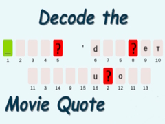 Игра Decode the Movie Quote