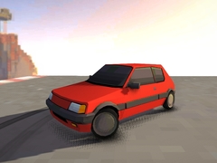 Игра Slippery Descent By Car