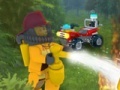 Игра Lego forest fire-fighting team
