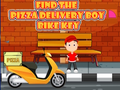 Игра Find the Pizza Delivery Boy Bike Key