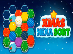 Игра Xmas Hexa Sort