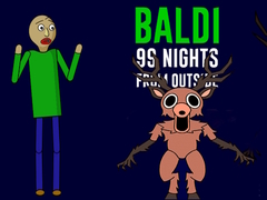 Игра Baldi 99 Nights from Outside