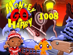 Игра Monkey Go Happy Stage 1008