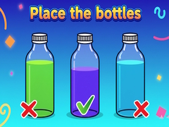 Игра Place the bottles