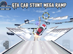 Игра GTA Car Stunt Mega Ramp