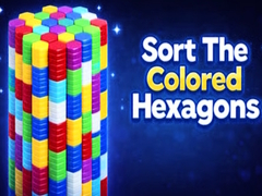 Игра Sort The Colored Hexagons