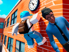 Игра School Escape: Obbie Run!