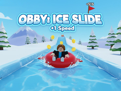 Игра Obby: Ice Slide +1 Speed