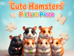 Игра Cute Hamsters Picture piece
